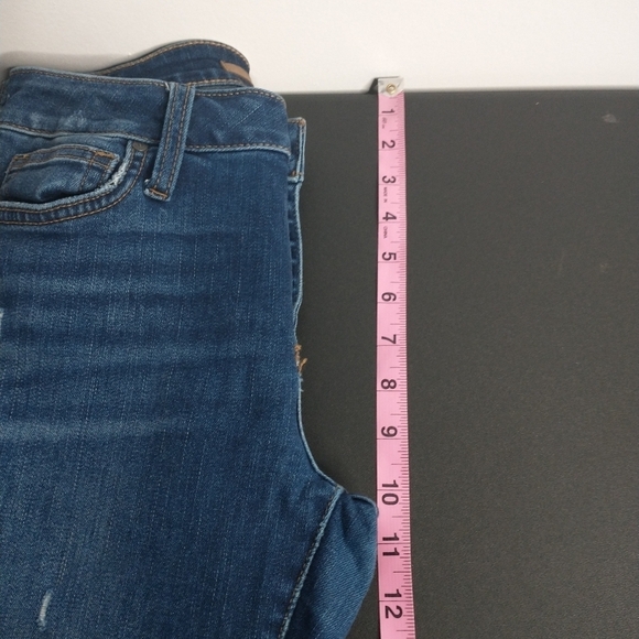 Joe's Jeans Women's Straight Leg Distressed Selvedge cuffed jeans, Hailey color - Picture 10 of 11